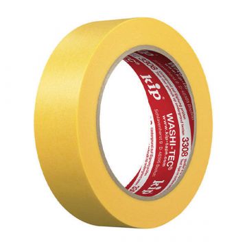 Ruban de peintre Premium Kip Washi-Tec 3308 Jaune| 50 m x 30 mm