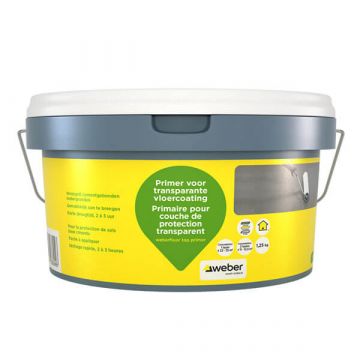 Weber Floor Primer Transparante Coating | 1,25kg