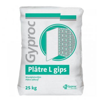 Gyproc L-Gips Kleefgips Poeder 25kg G124522