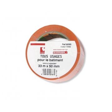 Barnier Kleefband PVC 33mx55mm Oranje