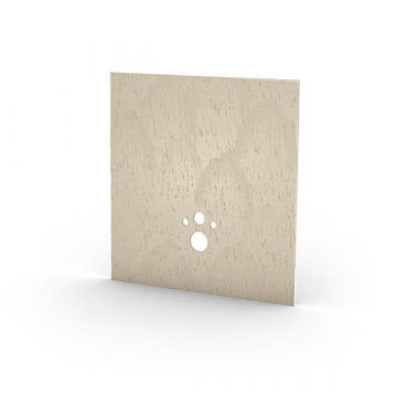 Wedi I-Board Top revêtement prêt-à-poser | 1245 x 1200 mm | Sahara Beige