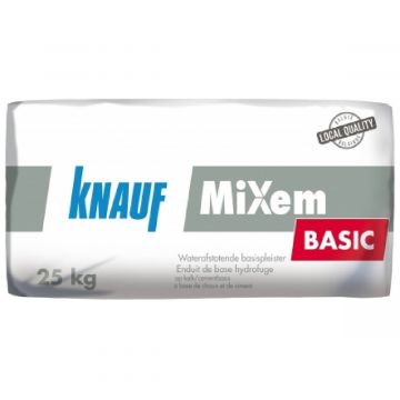 Knauf MiXem Basic Cementpleister Waterdicht 25kg 494982