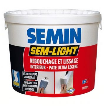 Enduit à séchage rapide Semin Sem-Light 1 L