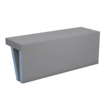 Wedi Sanoasa banquette droit 1,2 m x 380 mm x 454 mm