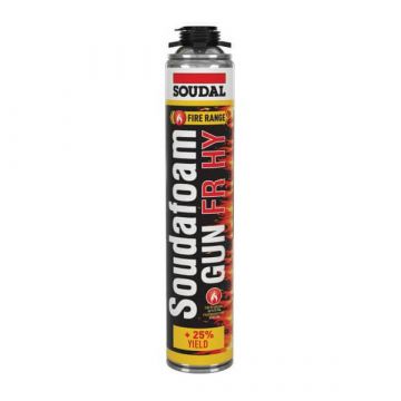 Soudal Soudafoam FR HY met schroefdraad PU-Schuim 750ml