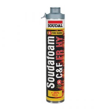 Soudal Soudafoam FR HY Click & Fix PU-Schuim 750ml