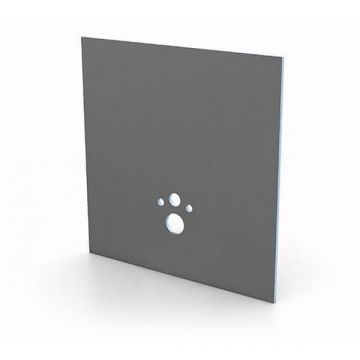 Wedi I-Board Plaque de construction pour Toilette Suspendue | 1245 x 1200 x 20 mm