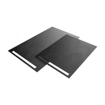 Wedi Fundo Top RioLito Neo revêtement receveur de douche | 1200 x 900 mm | Anthracite Noir