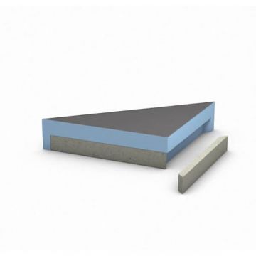 Wedi Sanoasa banquette d‘angle Taille L | 800 x 400 mm